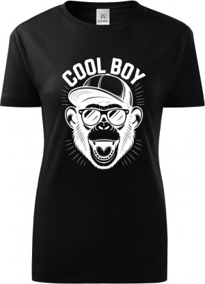 Cool boy, bílý potisk