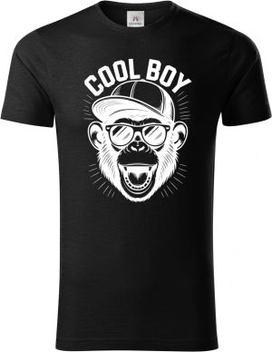 Cool boy, bílý potisk