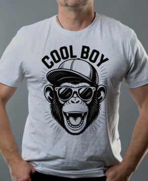 Cool boy, černý potisk