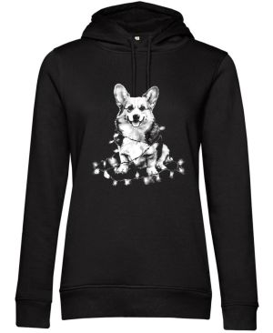 Corgi koleda, bílý potisk