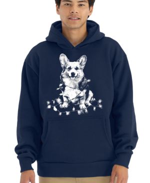 Corgi koleda, bílý potisk