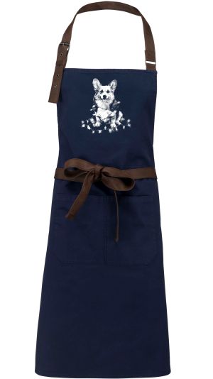 Corgi koleda, bílý potisk