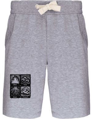 Čtyři živly, černý tisk