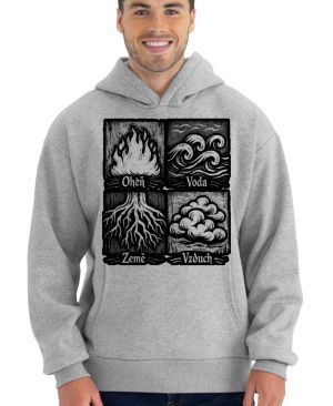 Čtyři živly, černý tisk