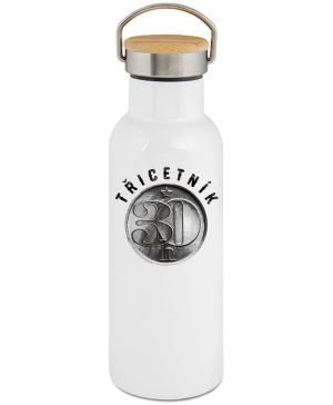 Třicetník, ideální dárek k narozeninám, černý potisk
