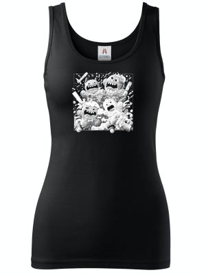 Cukrová zombie apokalypsa, bílý tisk