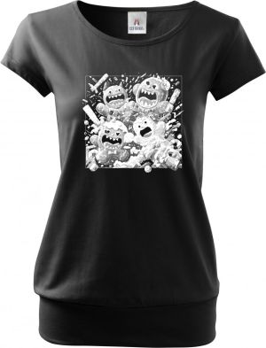 Cukrová zombie apokalypsa, bílý tisk