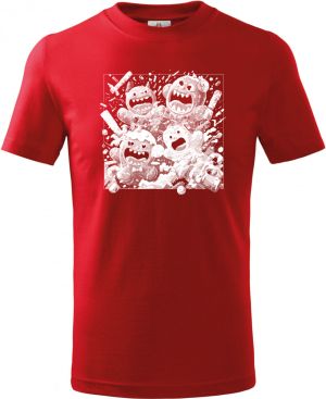 Cukrová zombie apokalypsa, bílý tisk