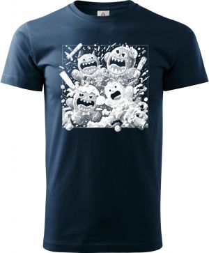 Cukrová zombie apokalypsa, bílý tisk