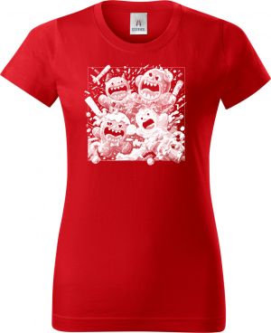 Cukrová zombie apokalypsa, bílý tisk