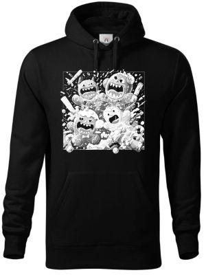 Cukrová zombie apokalypsa, bílý tisk