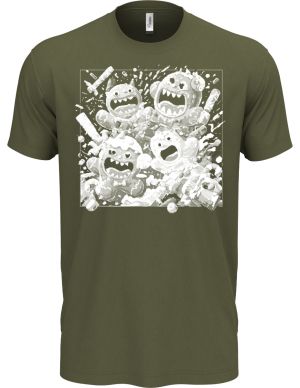 Cukrová zombie apokalypsa, bílý tisk