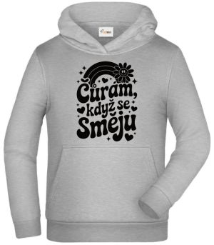 Čůrám, když se směju, černý tisk