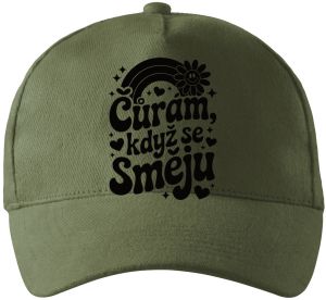 Čůrám, když se směju, černý tisk