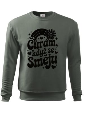 Čůrám, když se směju, černý tisk