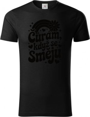 Čůrám, když se směju, černý tisk