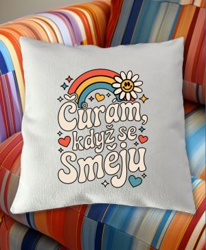 Čůrám, když se směju, černý tisk