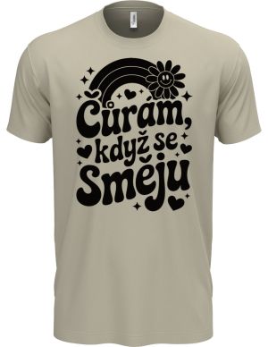 Čůrám, když se směju, černý tisk