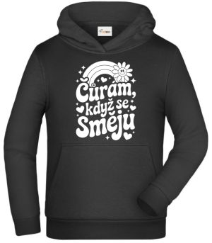 Čůrám, když se směju,bílý tisk