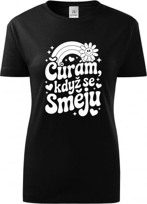 Čůrám, když se směju,bílý tisk