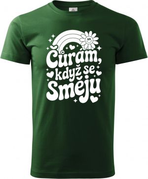 Čůrám, když se směju,bílý tisk