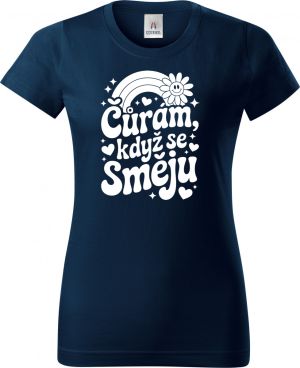 Čůrám, když se směju,bílý tisk