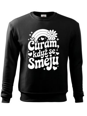 Čůrám, když se směju,bílý tisk