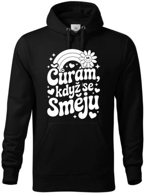 Čůrám, když se směju,bílý tisk