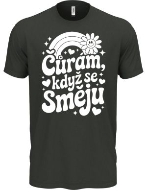 Čůrám, když se směju,bílý tisk
