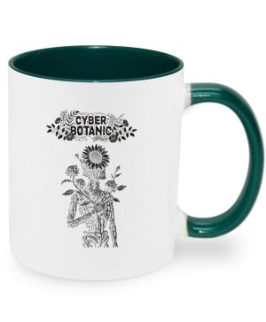 Cyber botanic, černý tisk