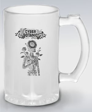 Cyber botanic, černý tisk