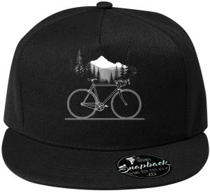 Cyklistická geometrie, V1, bílý potisk