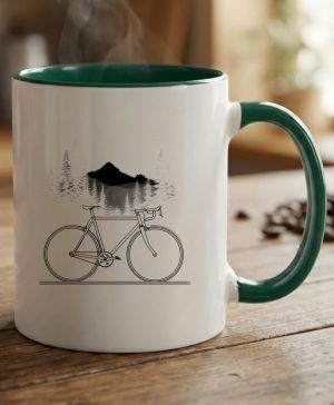 Cyklistická geometrie, V1, černý potisk