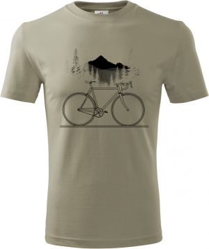 Cyklistická geometrie, V1, černý potisk