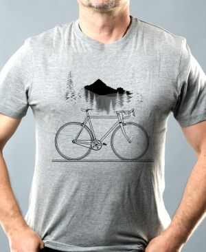 Cyklistická geometrie, V1, černý potisk