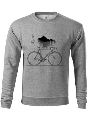 Cyklistická geometrie, V1, černý potisk