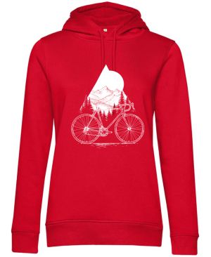 Cyklistická geometrie, V2, bílý potisk