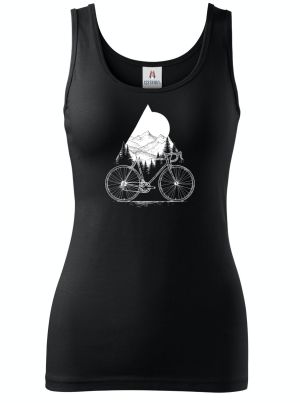 Cyklistická geometrie, V2, bílý potisk