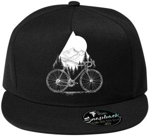 Cyklistická geometrie, V2, bílý potisk