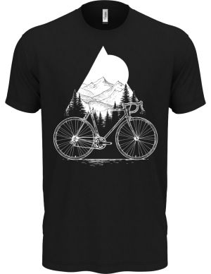 Cyklistická geometrie, V2, bílý potisk