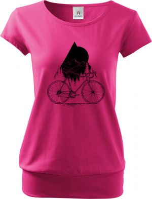 Cyklistická geometrie, V2, černý potisk