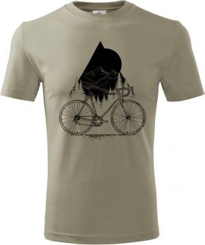 Cyklistická geometrie, V2, černý potisk