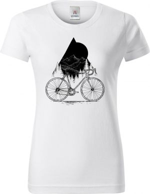 Cyklistická geometrie, V2, černý potisk