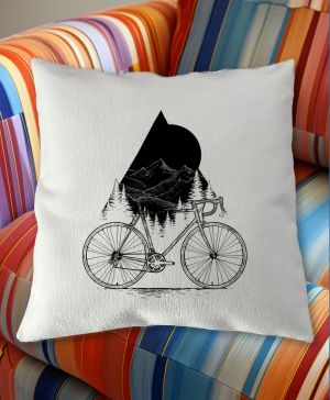 Cyklistická geometrie, V2, černý potisk