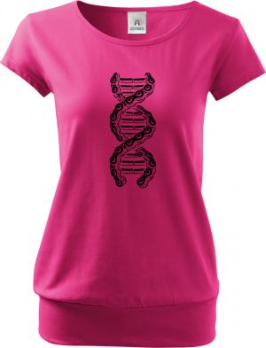 Cyklo DNA řetěz, černý potisk