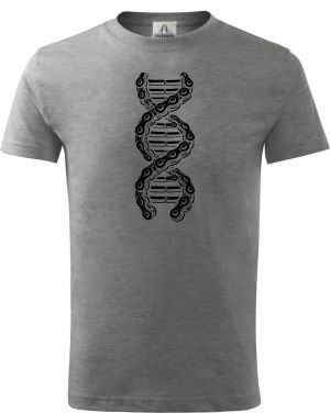 Cyklo DNA řetěz, černý potisk