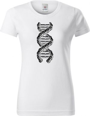 Cyklo DNA řetěz, černý potisk