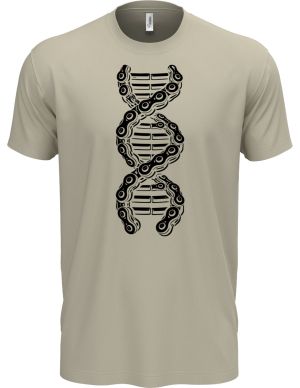 Cyklo DNA řetěz, černý potisk