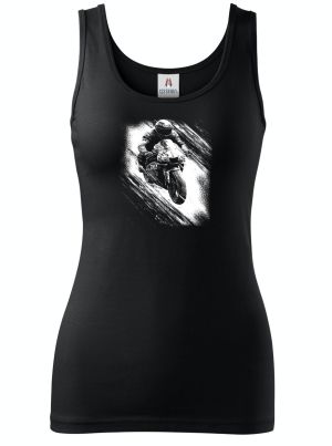 Cyklus energie, motorkář, bílý tisk