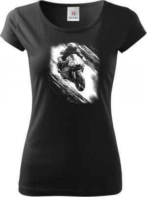 Cyklus energie, motorkář, bílý tisk